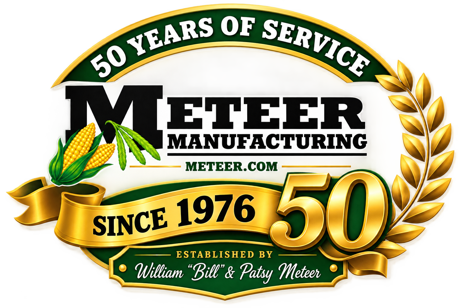 Meteer Manufacturing - 50 Years of Service - Since 1976